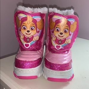 Toddler Girl Paw Patrol Snowboots